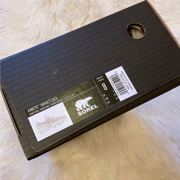Sorel Kinetic Impact Lace Up Sneakers - Size 8 - New in Box - Picture 11 of 12